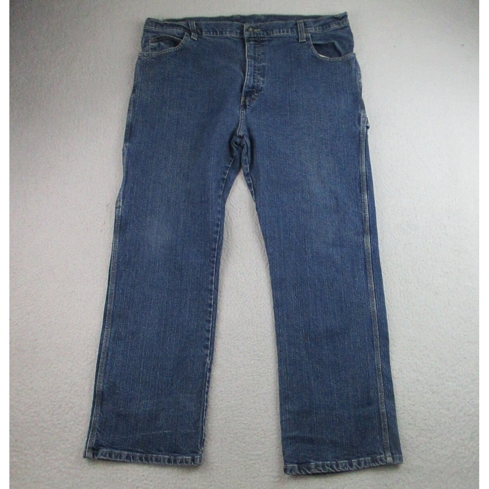 Dickies‎ Genuine Jeans Mens 38x30 Blue Denim Straight Carpenter Utility *READ*